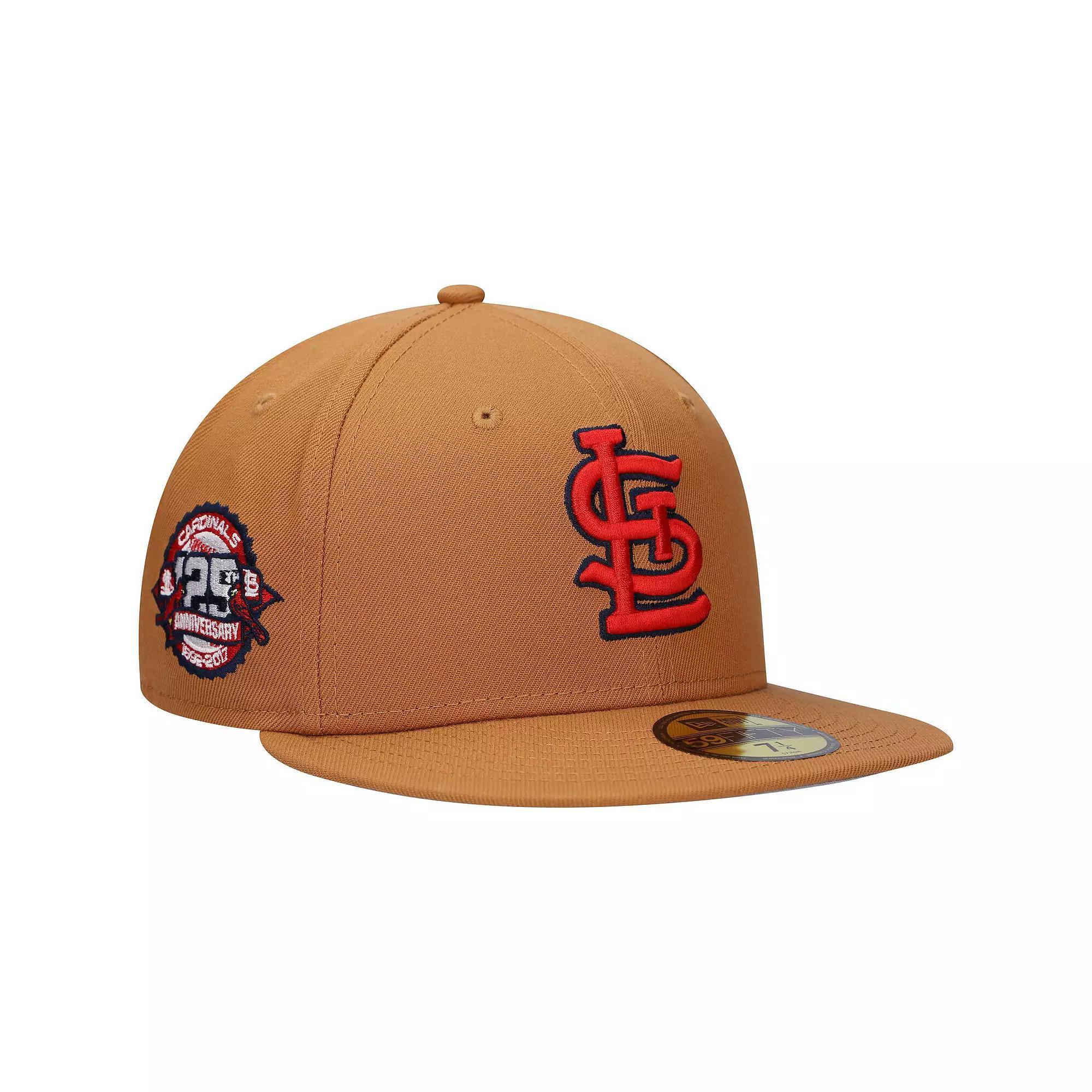 Men's New Era Brown St. Louis Cardinals Color Pack 59FIFTY Fitted Hat, Size: 7 3/4 Product Image