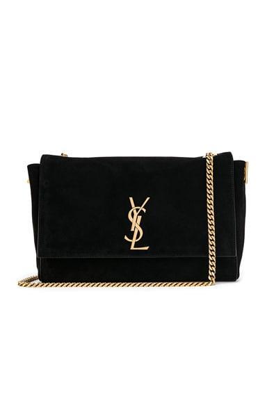 Saint Laurent Medium Kate Reversible Chain Bag Black.. Product Image