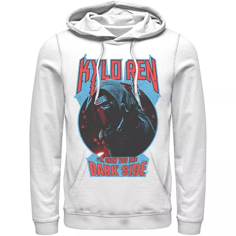 Men's Star Wars Kylo Ren Show You The Dark Side Metal Text Hoodie, Size: 3XL, Royal Product Image