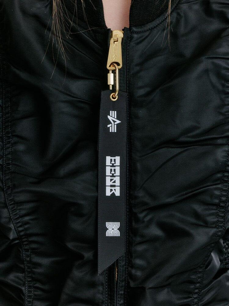 ALPHA X EENK BELTED LONG MA-1 W Product Image