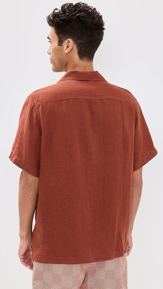 Frescobol Carioca Angelo Linen Shirt | Shopbop Product Image