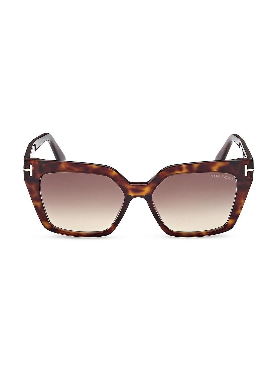 Winona Acetate T-Logo Cat-Eye Sunglasses Product Image