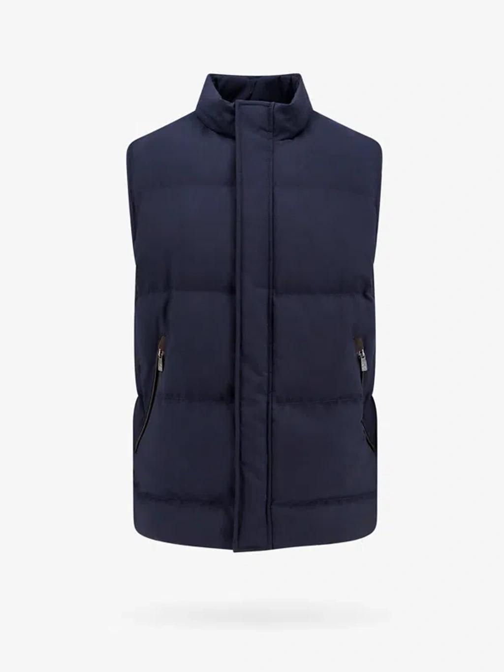 CORNELIANI Jacket In Navy Product Image