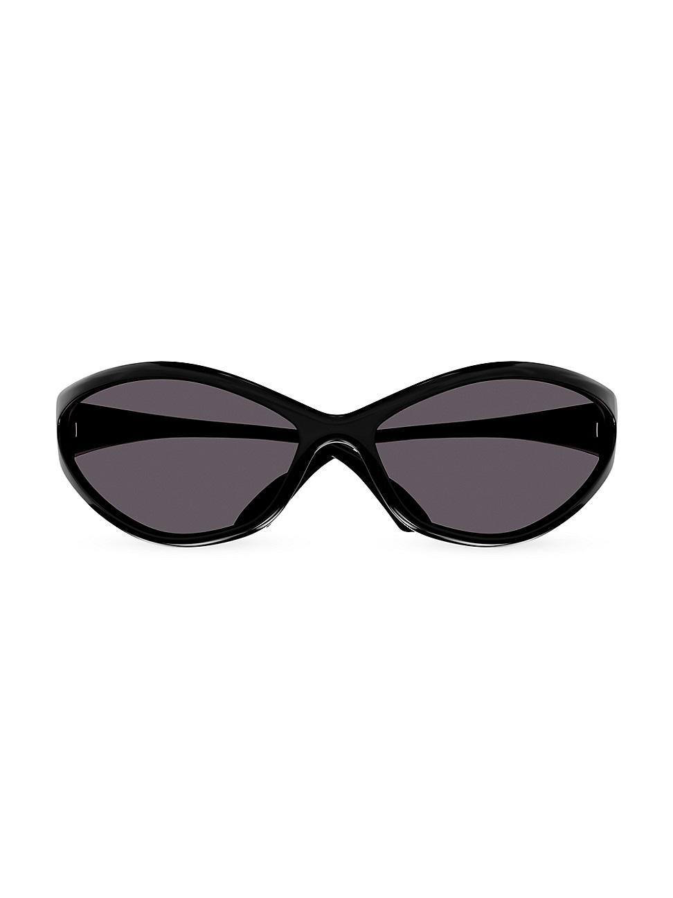 Mens Acetate Wrap Sunglasses Product Image