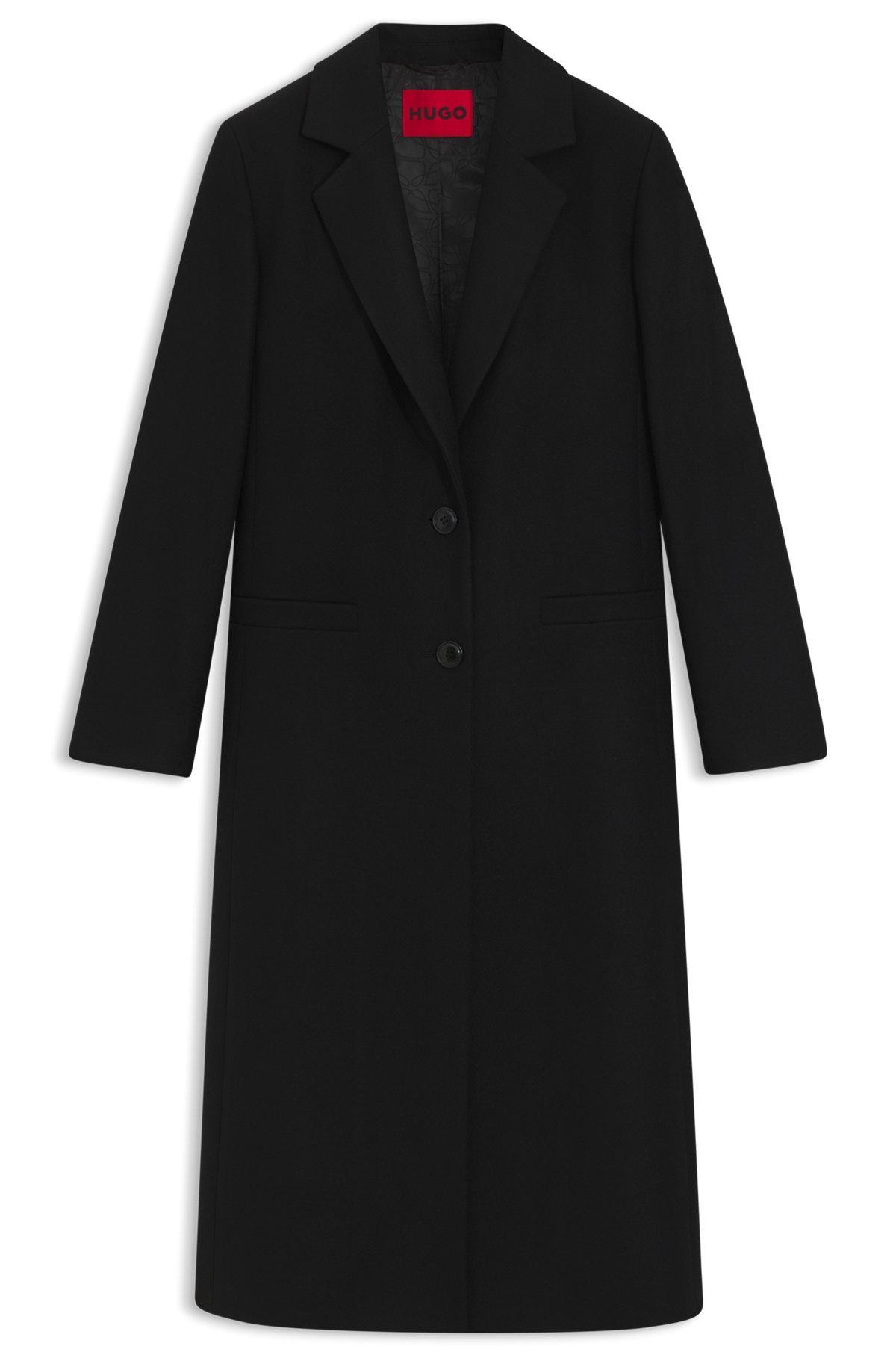 Relaxed-fit coat in a wool blend Product Image