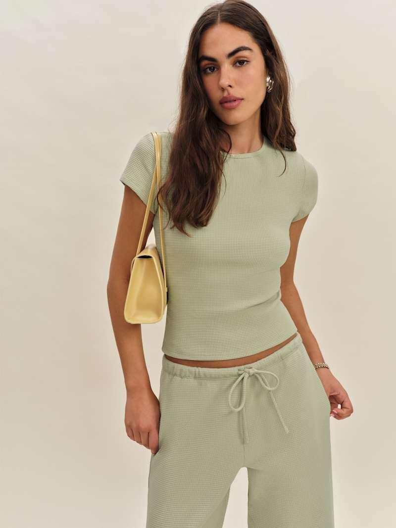 Olive Knit Top Product Image