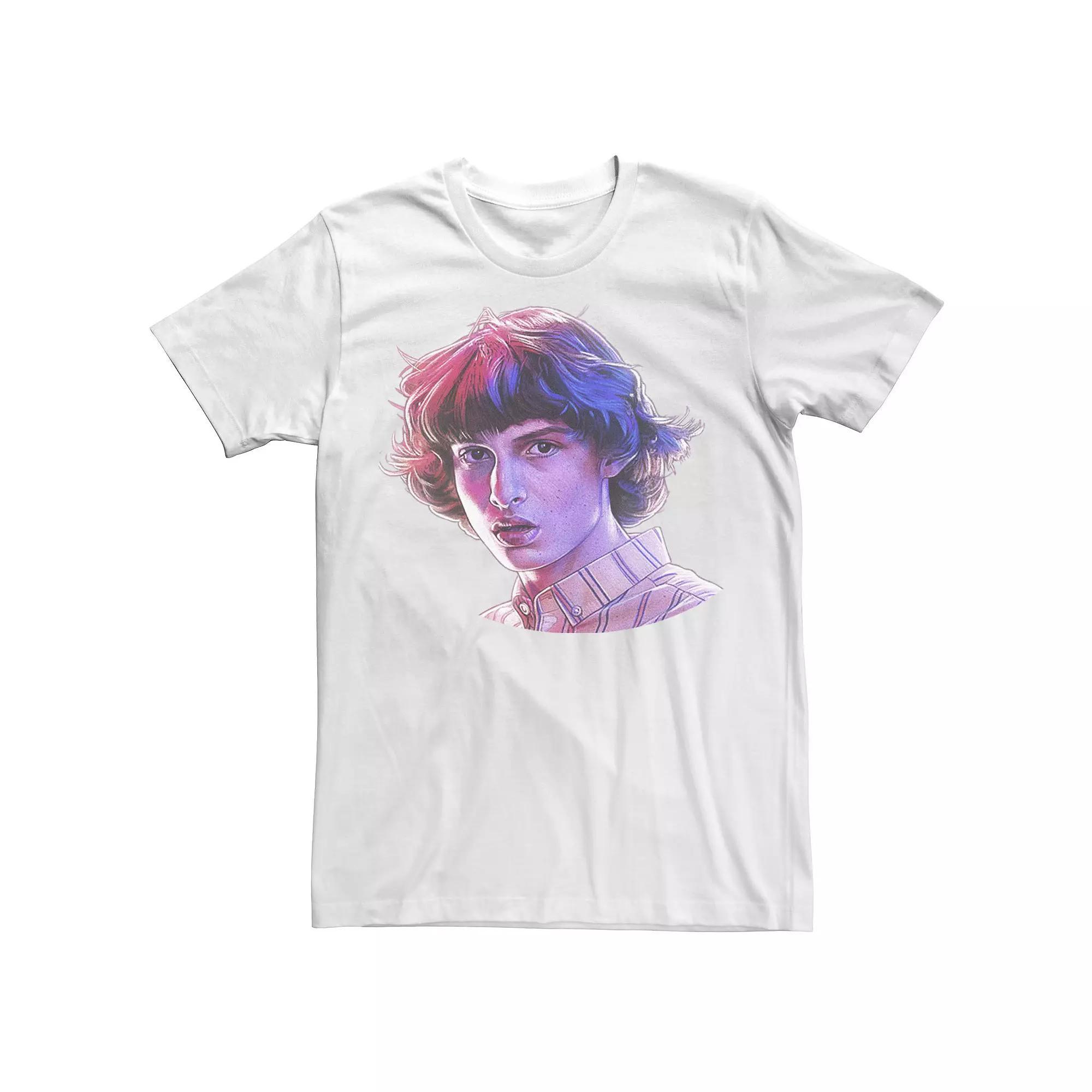Men's Netflix Stranger Things Mike Sketch Portrait Tee,  Product Image