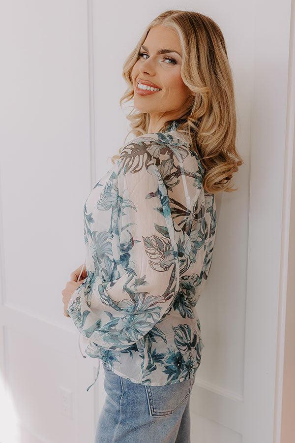 Secret Garden Floral Top Product Image