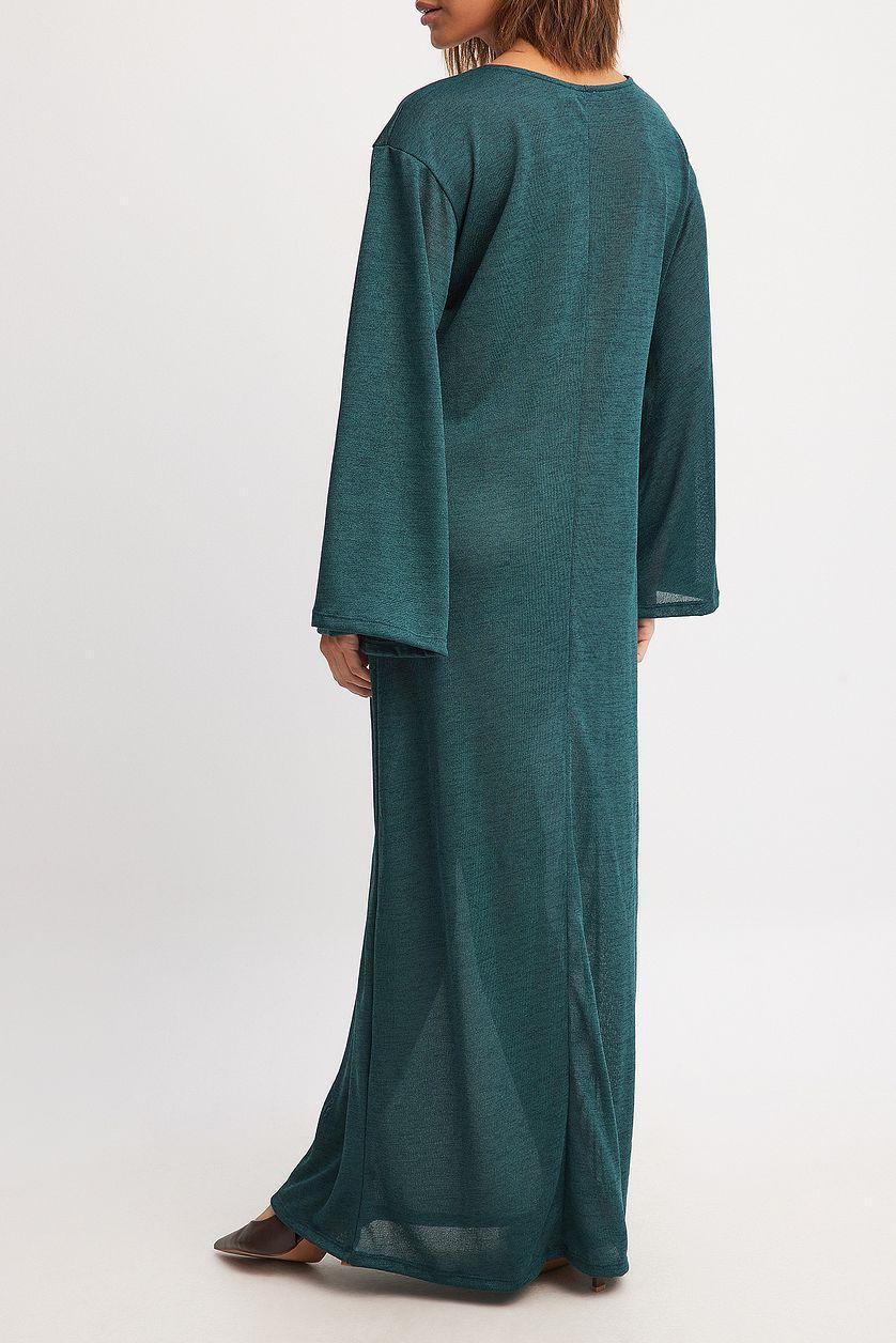 Wide Sleeve Maxi Dress Product Image