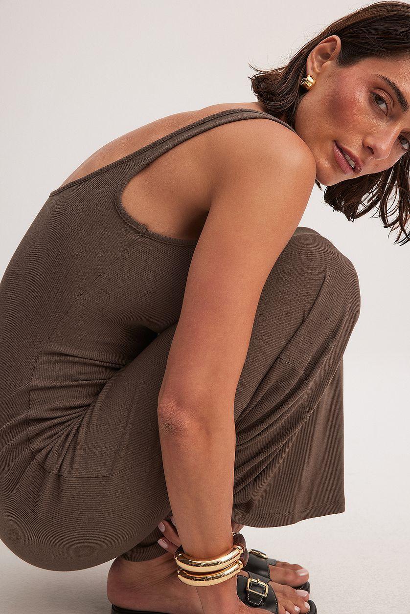 Soft Ribbed Maxi Dress Product Image