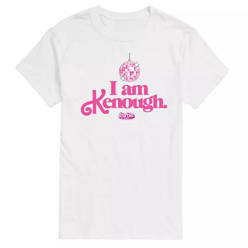 Big & Tall Barbie™ The Movie I Am Kenough DiscoBall Graphic Tee, Men's,  Product Image