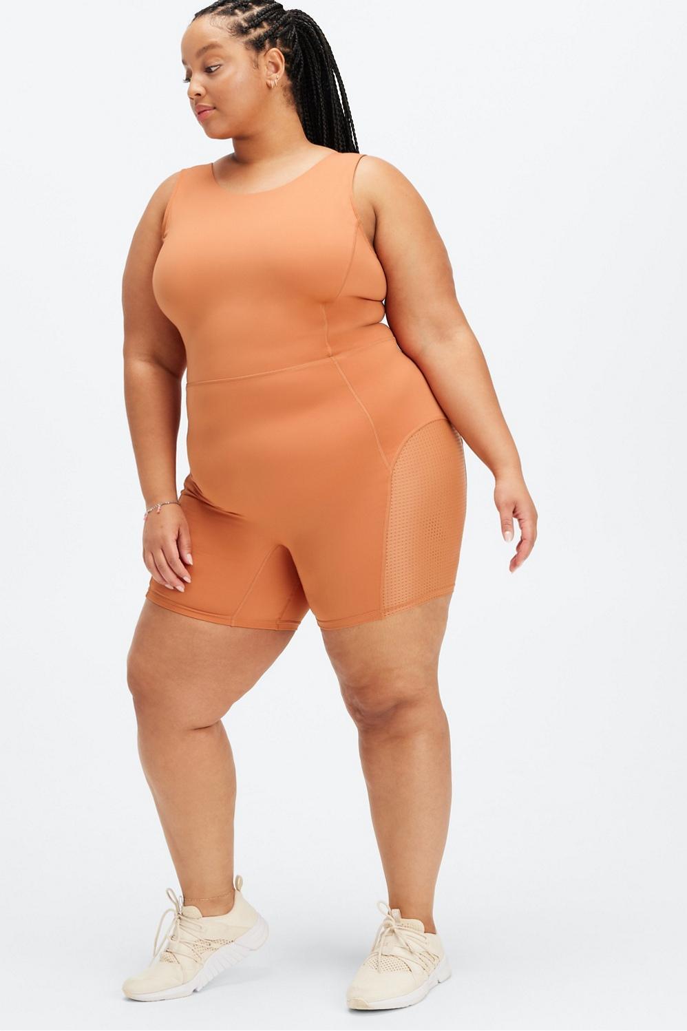 Fabletics Brianna Onesie Womens Sequoia plus Size 2X Product Image