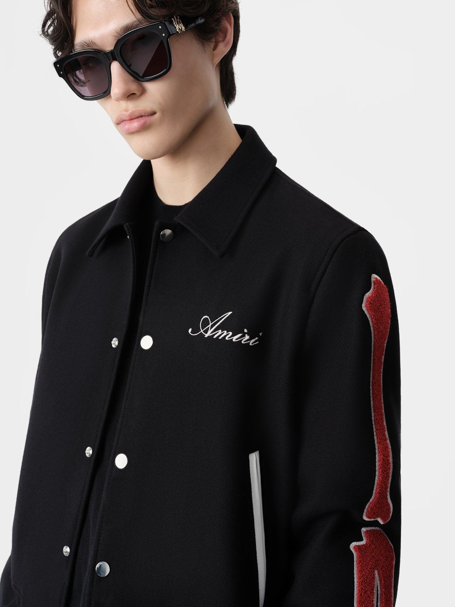 BONES JACKET - Black Red Product Image