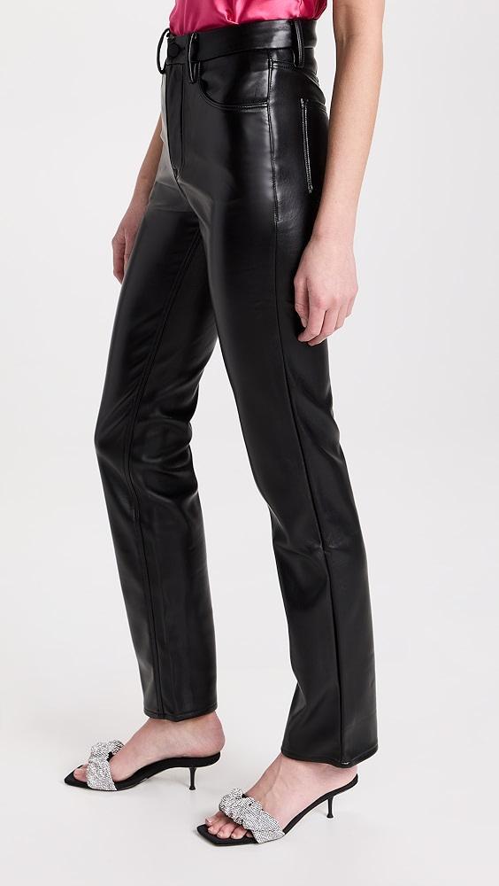 Good American Leather Good Icon Jeans | Shopbop Product Image