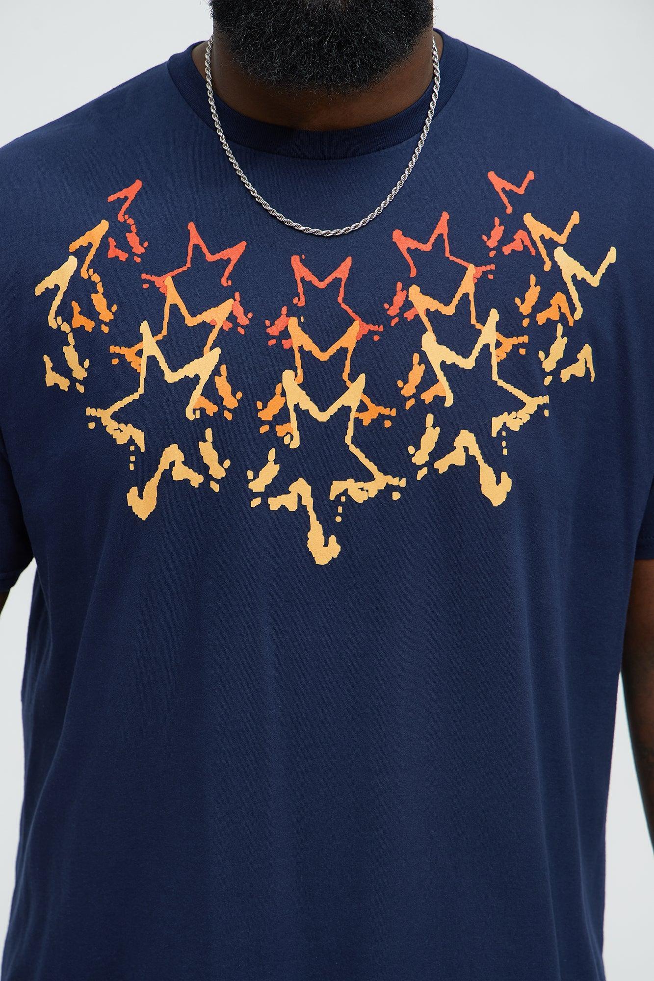 Stars Align Short Sleeve Tee - Navy Male Product Image
