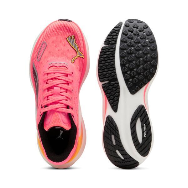 PUMA Magnify NITROâ¢ Tech 2 Women's Running Shoes in Sunset Glow/White/Sun Stream Product Image