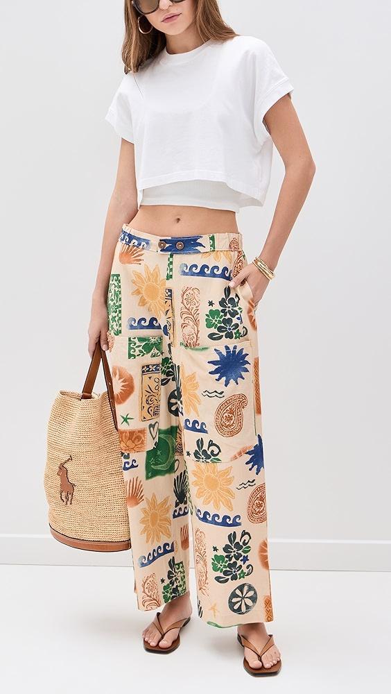 Free People Seaside Pull-On Pants | Shopbop Product Image