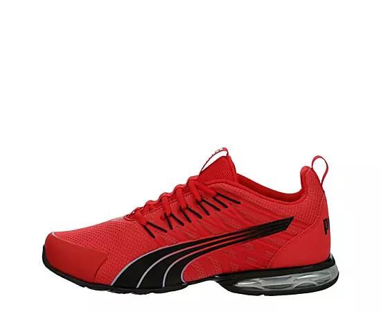 Mens PUMA Voltaic EVO Running Shoe Stormy Slate / For All Time Red Product Image