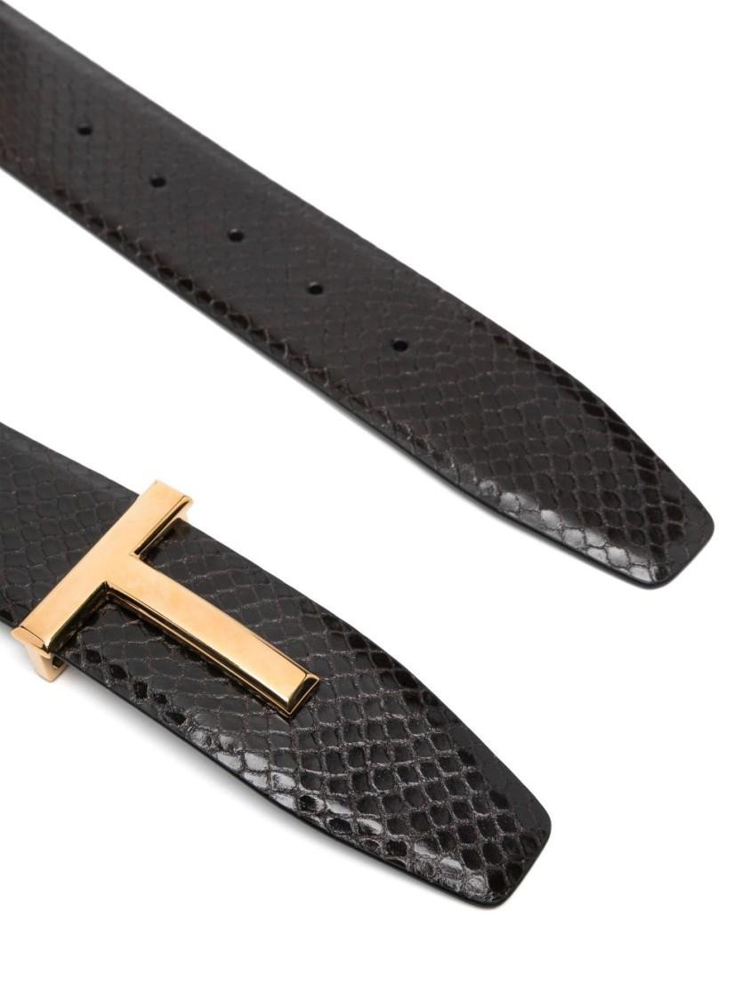 TOM FORD Calfskin Black Belt Product Image