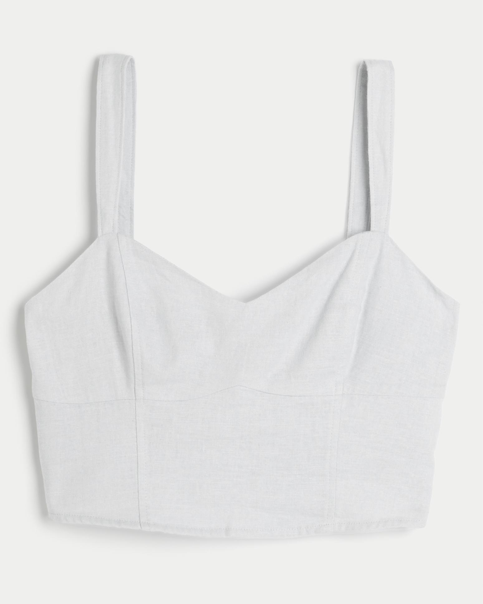 Linen-Blend Tank Product Image