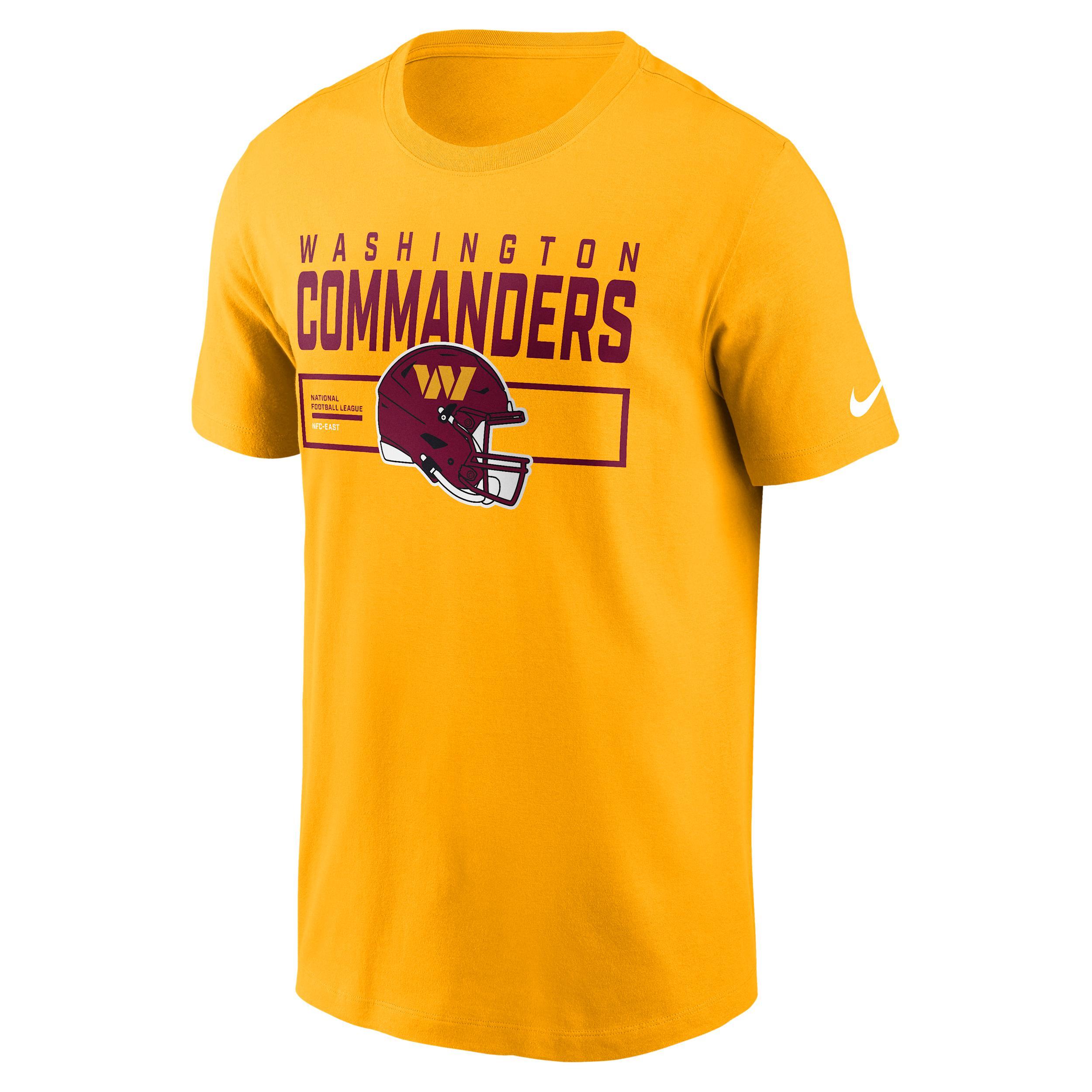 Washington Commanders Helmet Essential Nike Mens NFL T-Shirt | N19976I9E-LQC Product Image