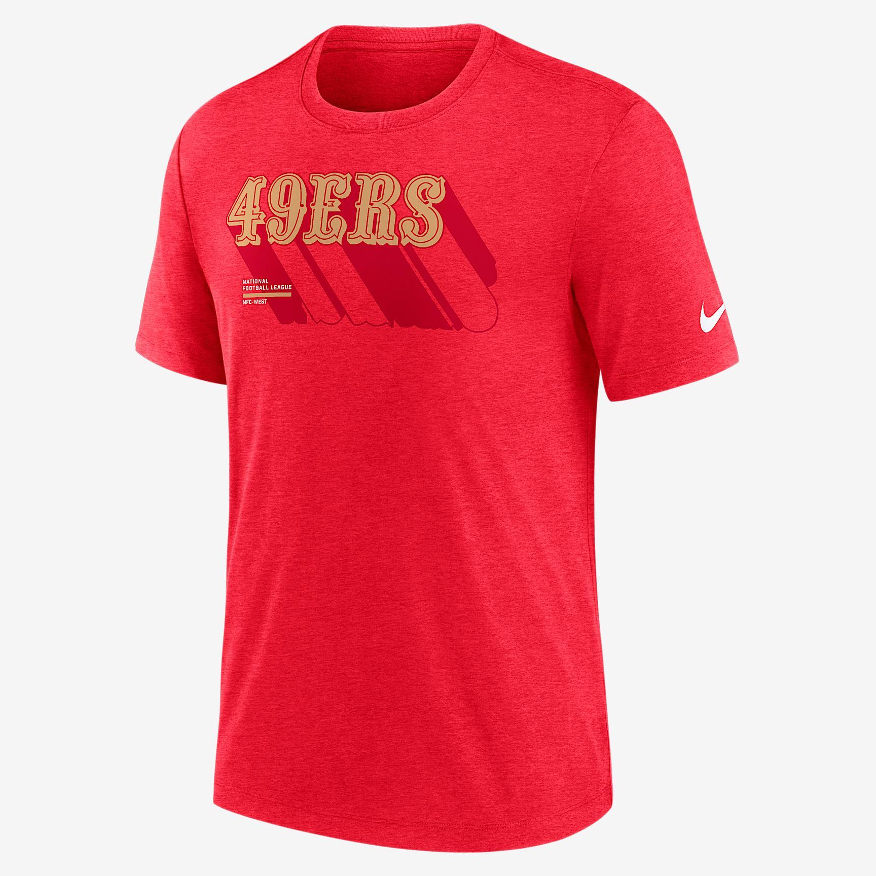San Francisco 49ers Long Pass Nike Men's NFL T-Shirt Product Image