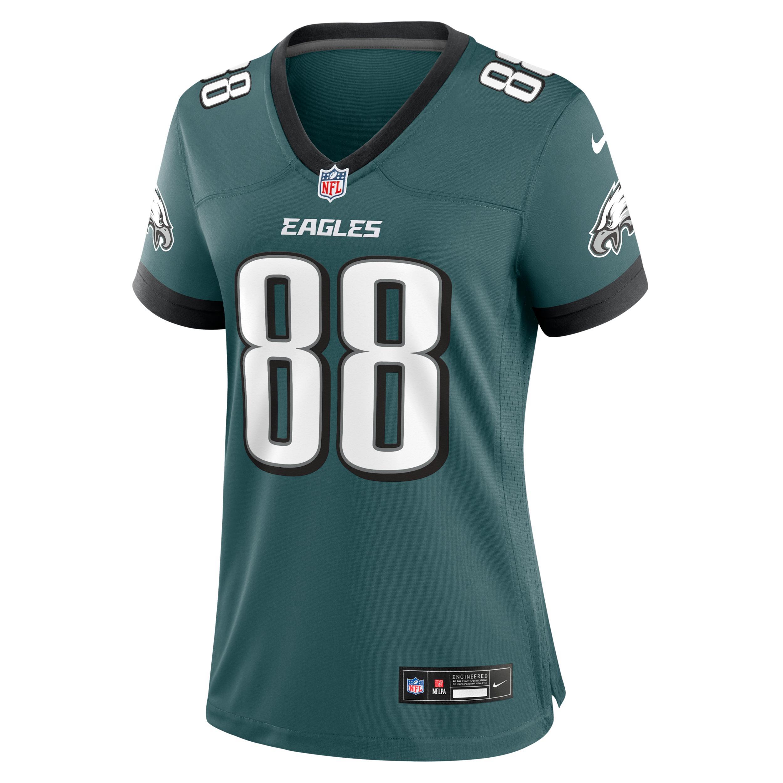 Dallas Goedert Philadelphia Eagles Womens Nike Womens NFL Game Jersey | 67NW0ABR86F-8Z0 Product Image