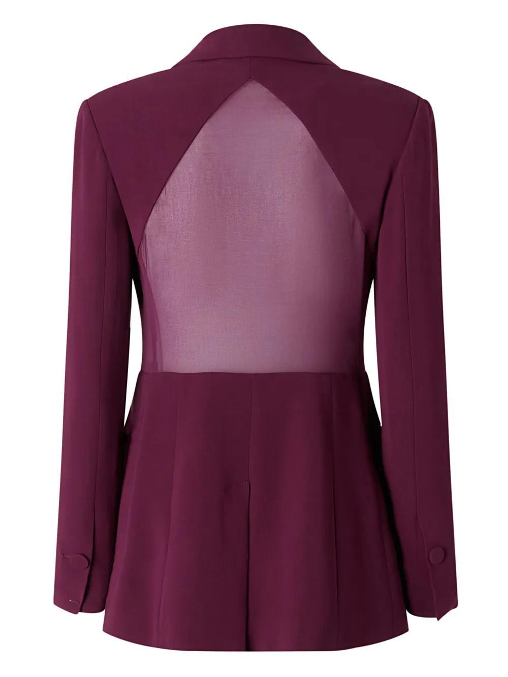 Cady single-breasted blazer Product Image