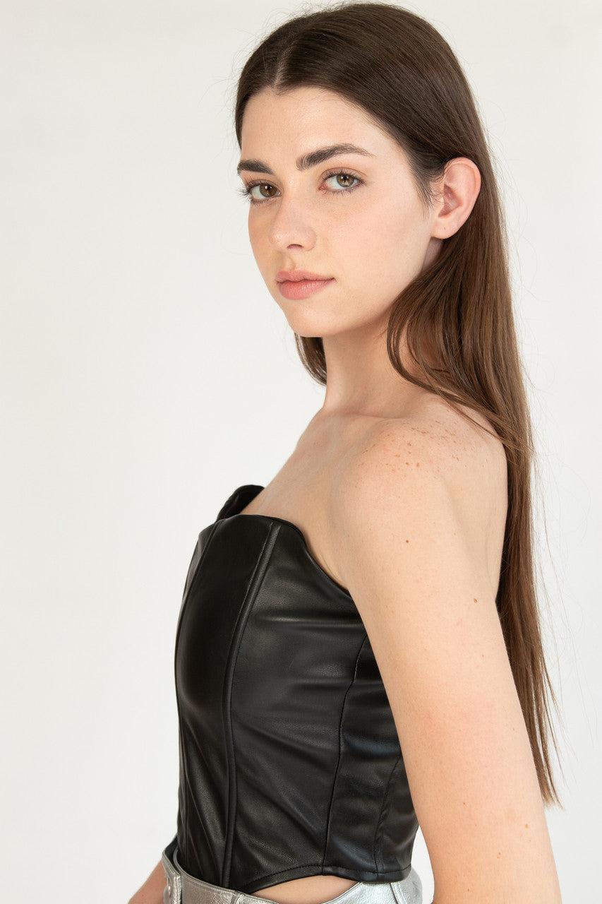 Strapless Metallic Bodice Product Image
