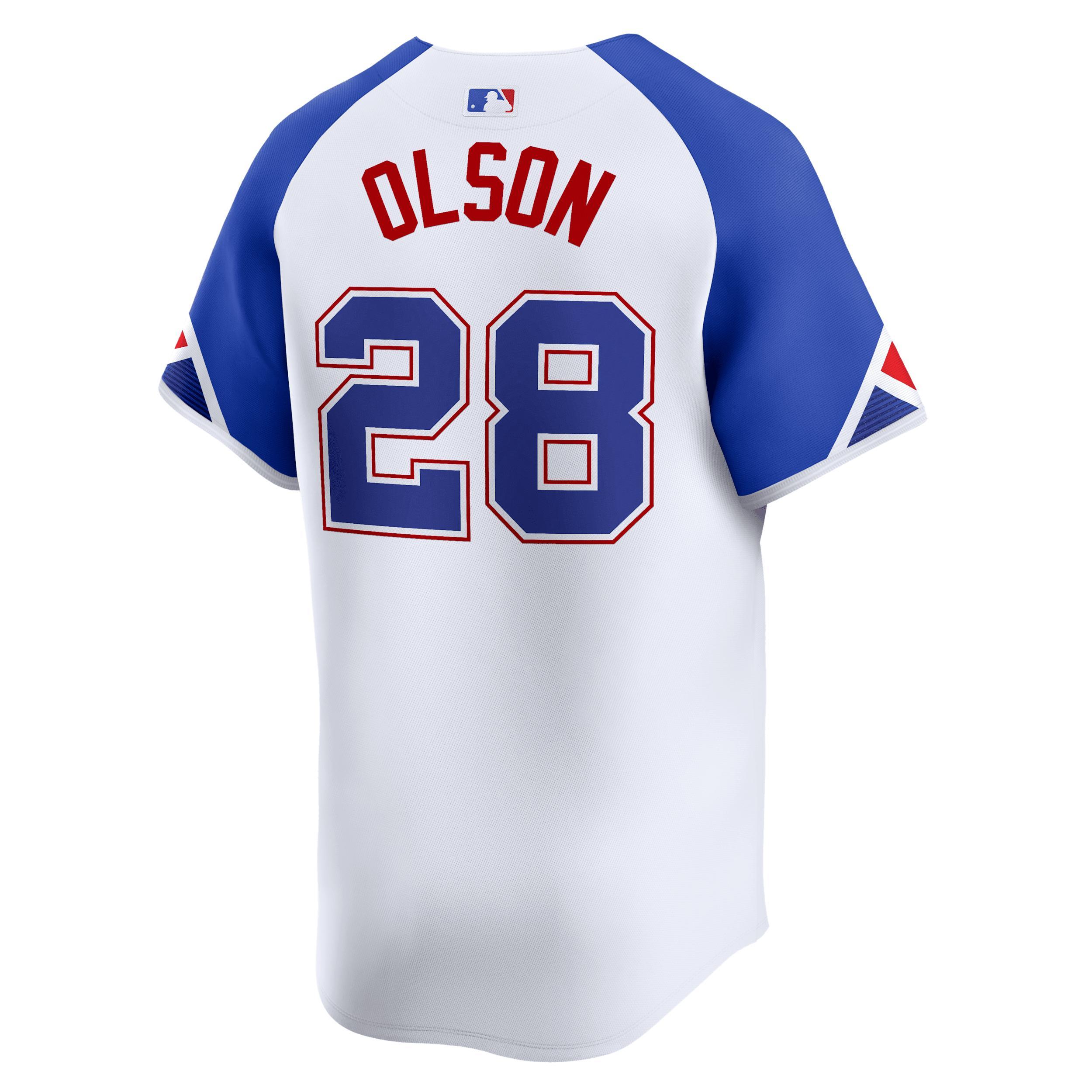 Matt Olson Atlanta Braves City Connect Nike Mens Dri-FIT ADV MLB Limited Jersey | LM2501O2AW9-6Y3 Product Image