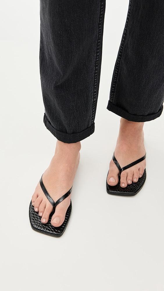 TKEES Square Toe Lily Flip Flops | Shopbop Product Image