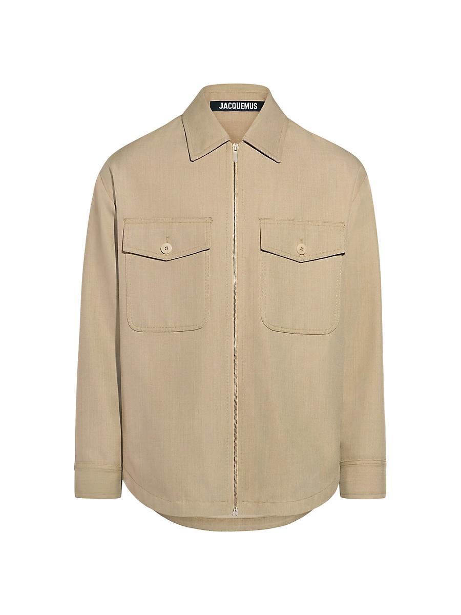 Mens Mountain Wool-Blend Shirt Jacket Product Image