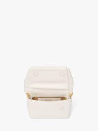 SMALL BOW TWISTER - LEATHER TOP HANDLE BAG in white | JW Anderson US  Product Image