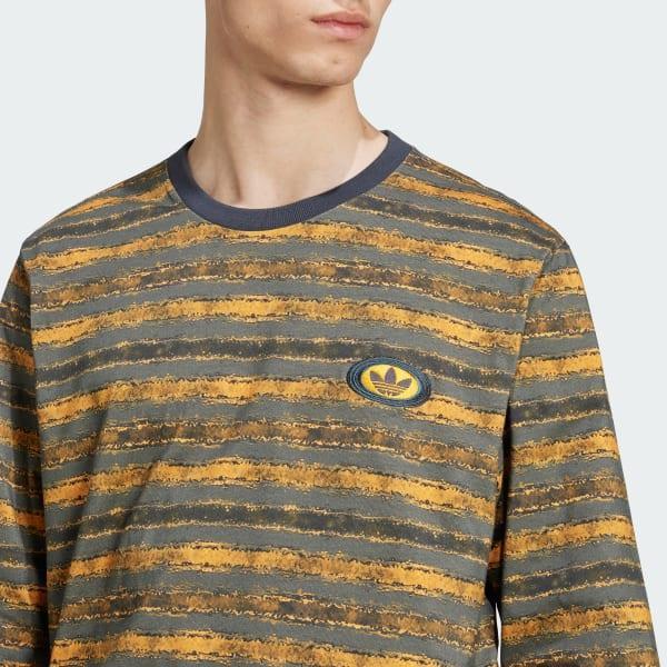 adidas Originals 90s Long Sleeve Stripe Tee Product Image