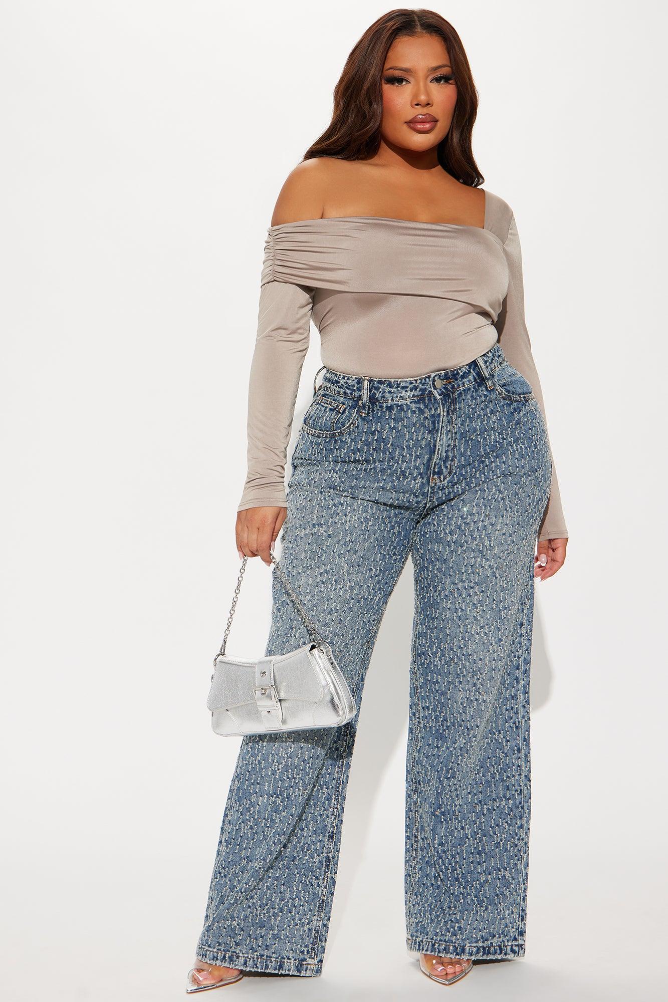 Kinsley Off Shoulder Top - Mocha Product Image