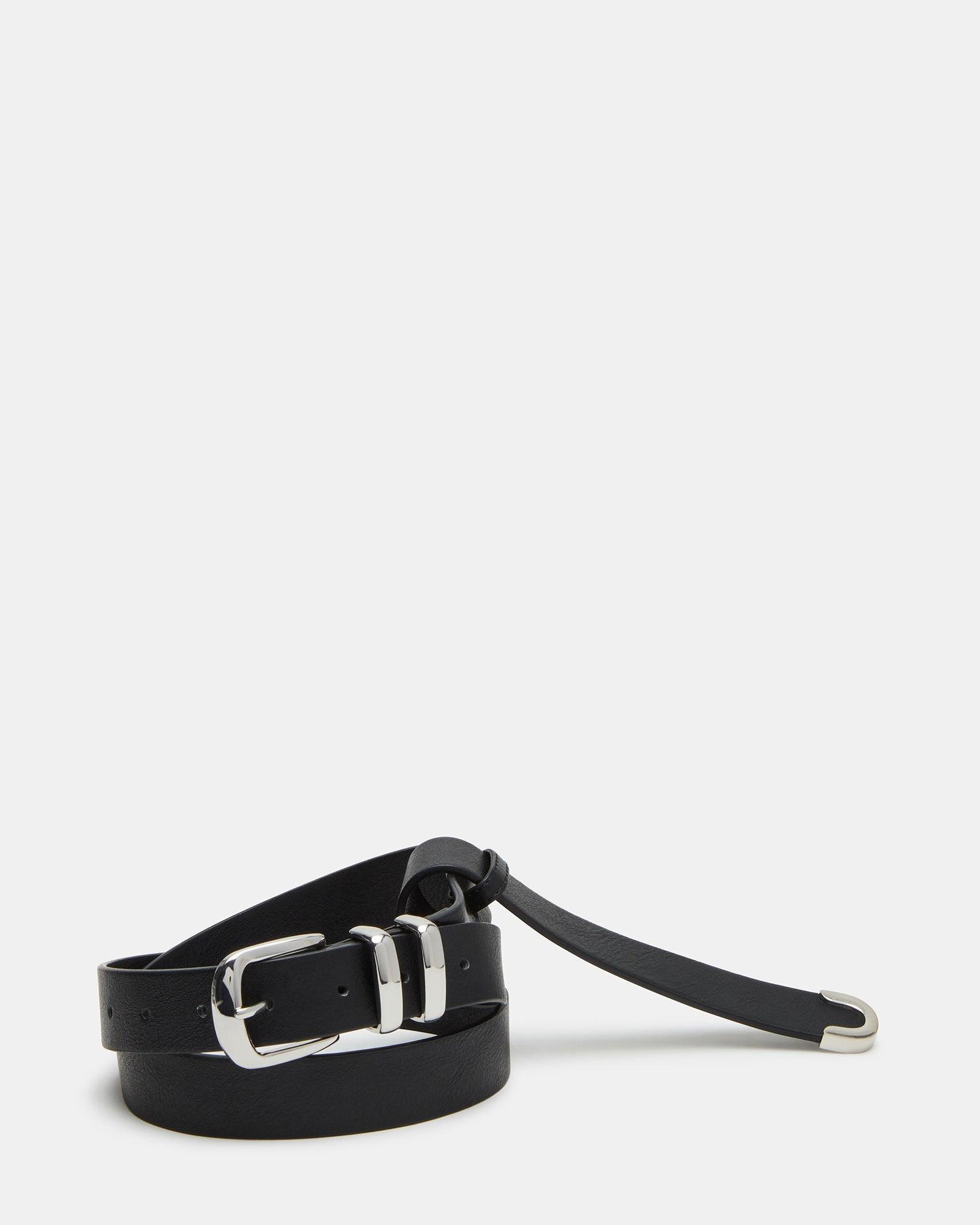 TEXTURED BELT BLACK Female Product Image