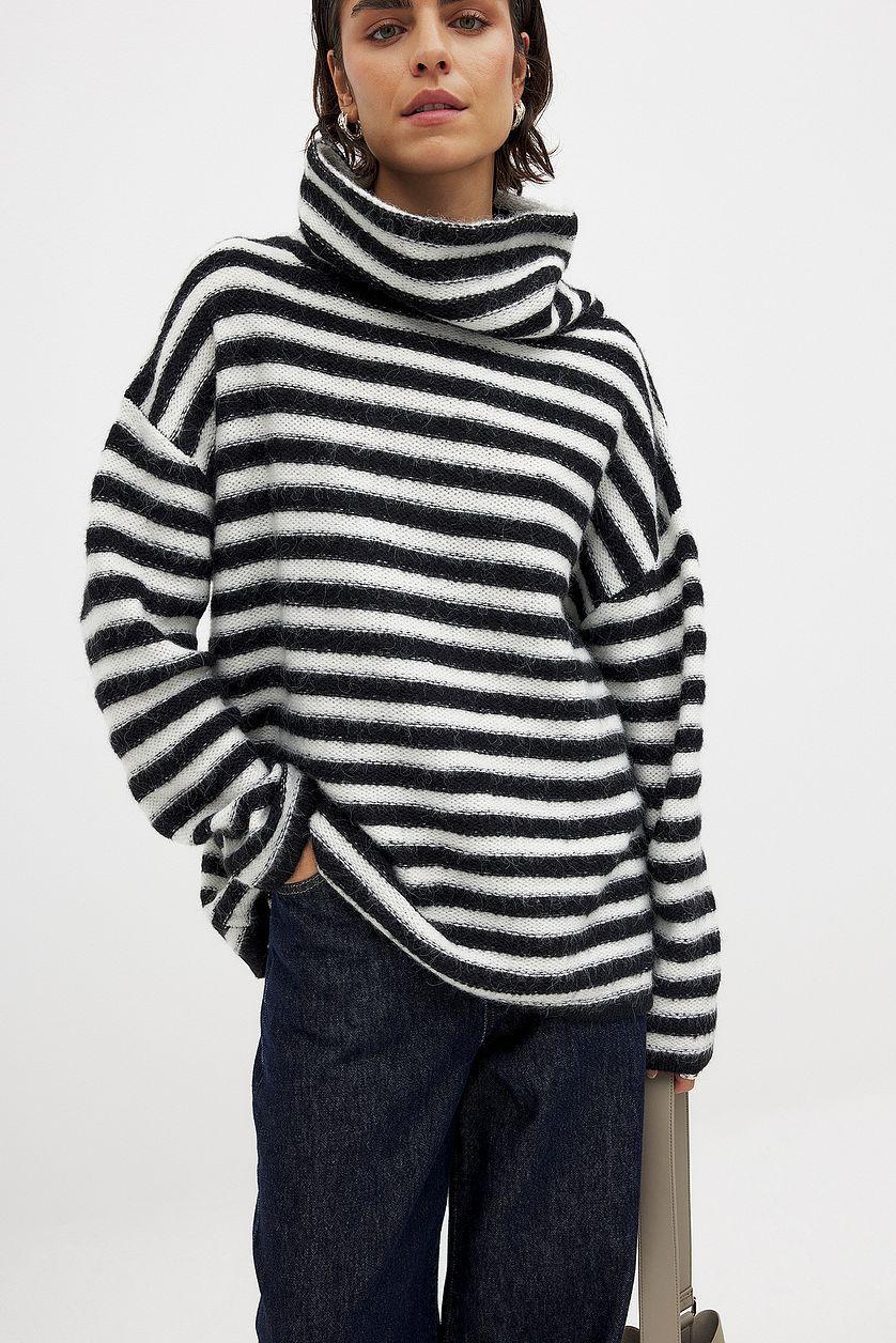 Oversized Turtle Neck Sweater Product Image