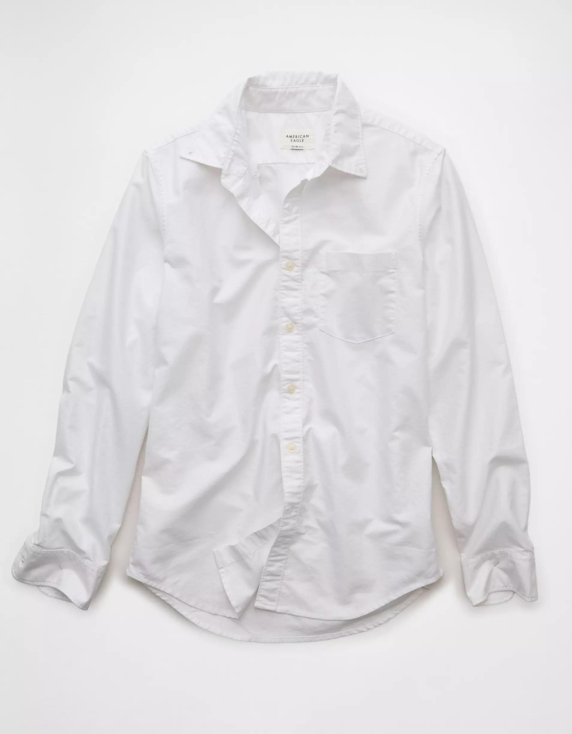 AE Everyday Slim Fit Oxford Button-Up Shirt Product Image