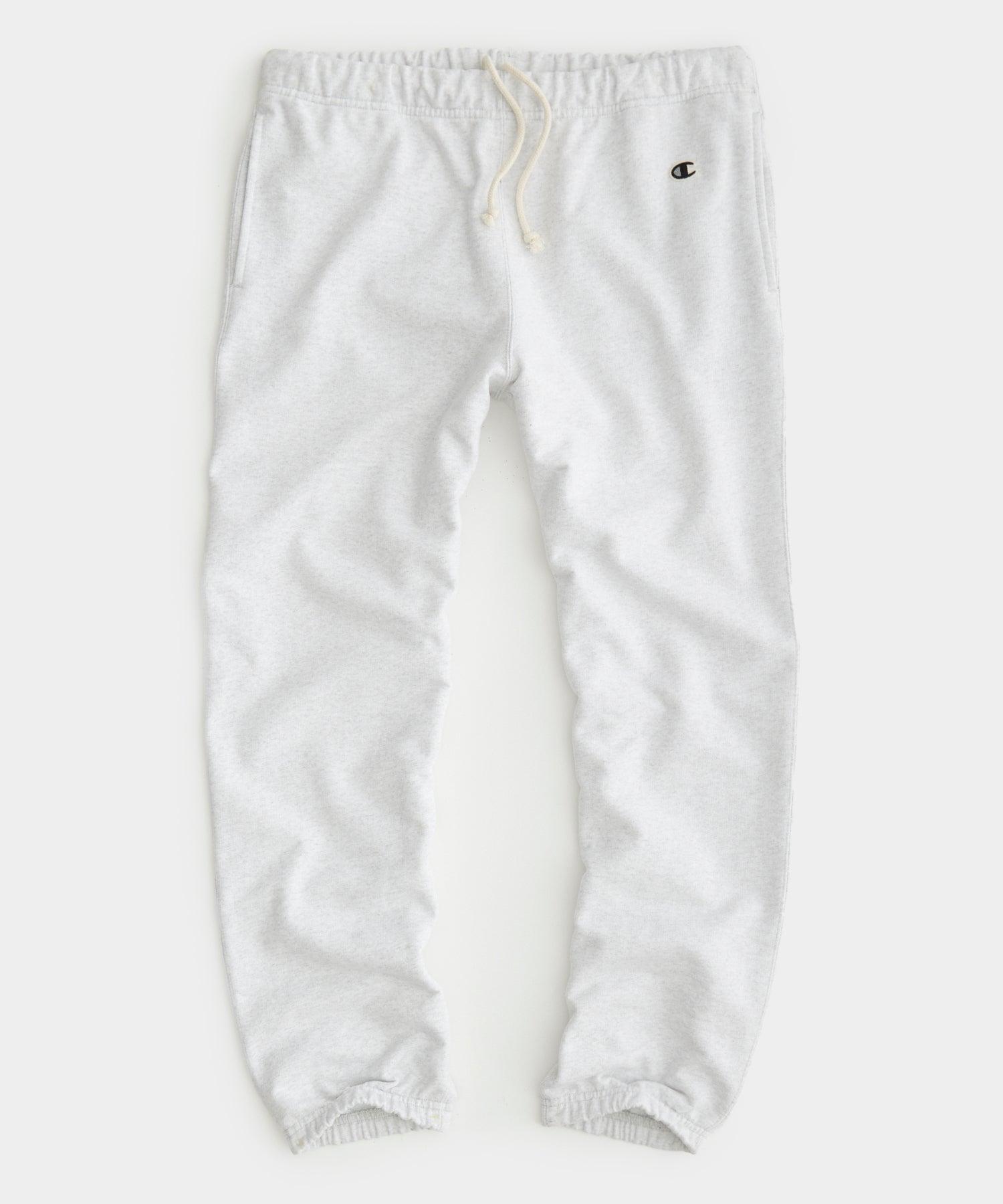 Champion Canadian Fleece Relaxed Sweatpant in Silver Mix Male Product Image