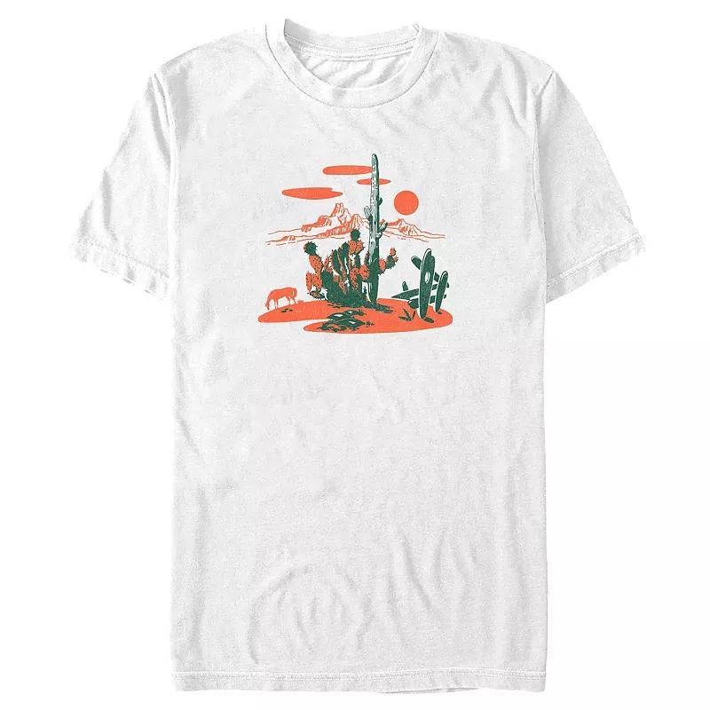 Big & Tall Vintage Desert Scene Graphic Tee, Mens Product Image