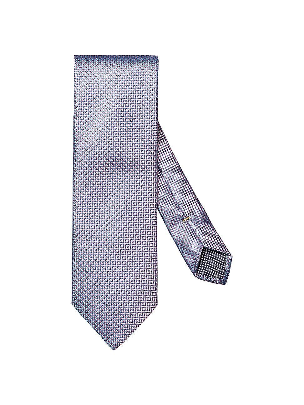 Mens Geometric Silk Tie Product Image