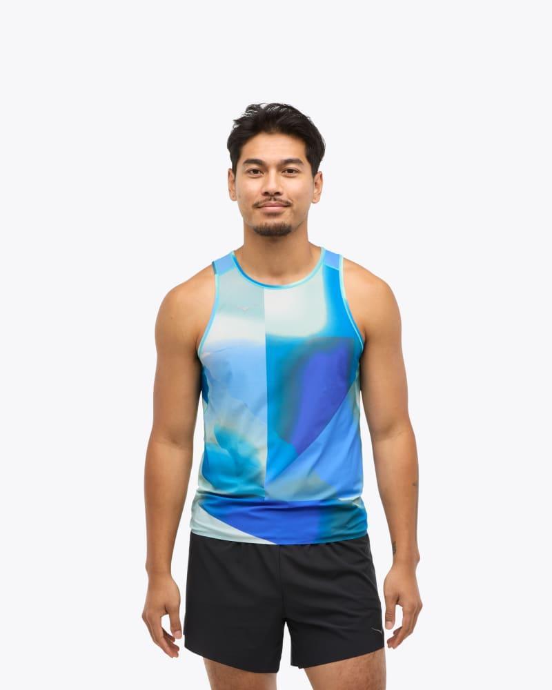 HOKA Mens Airolite Run Tank Top Product Image