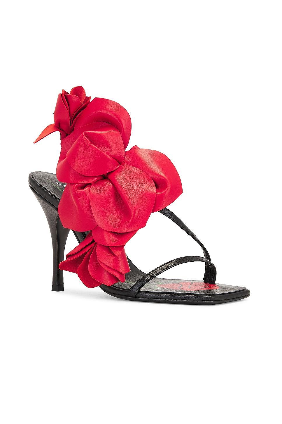 Oversized Flower Sandal Magda Butrym Product Image