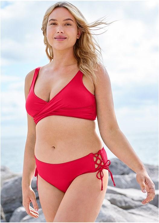 Lovely Lift Wrap Bikini Top Product Image