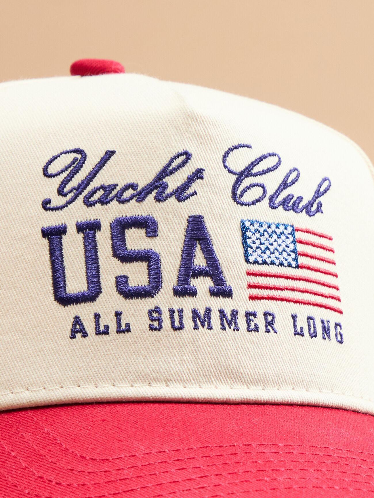 Yacht Club USA Trucker Hat Product Image