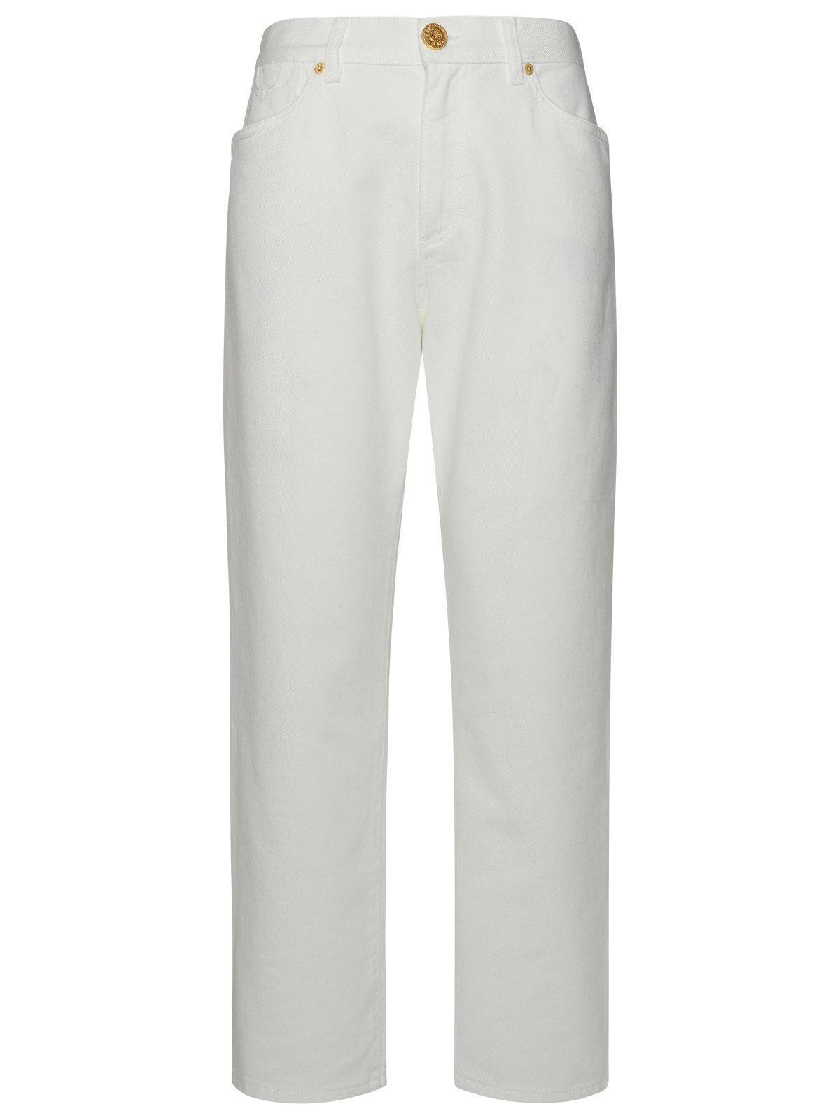 BALMAIN Classic Jeans In White Product Image