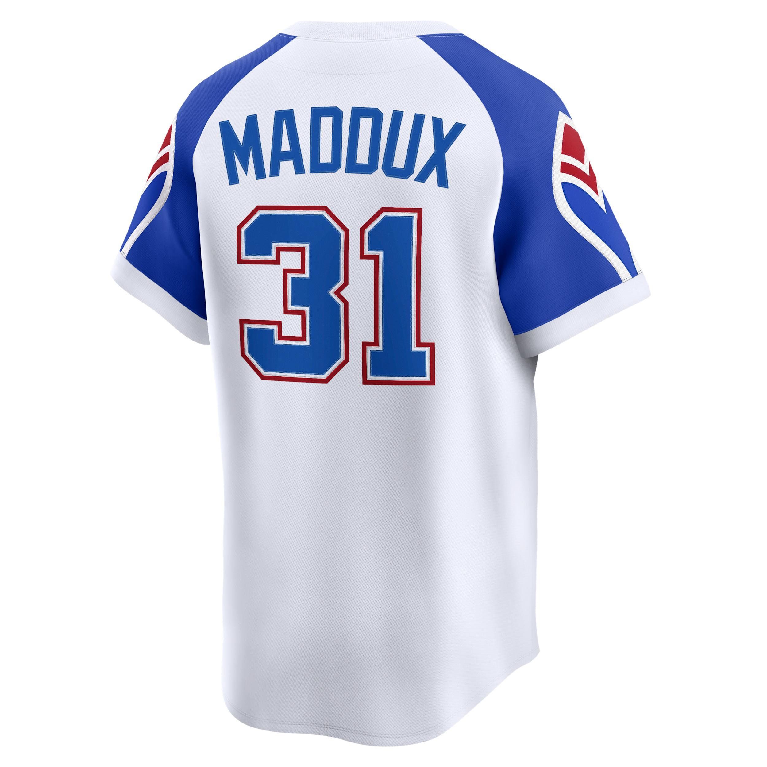 Greg Maddux Atlanta Braves Cooperstown Nike Mens Dri-FIT ADV MLB Limited Jersey | CO25ATC4QR3-ZVQ Product Image
