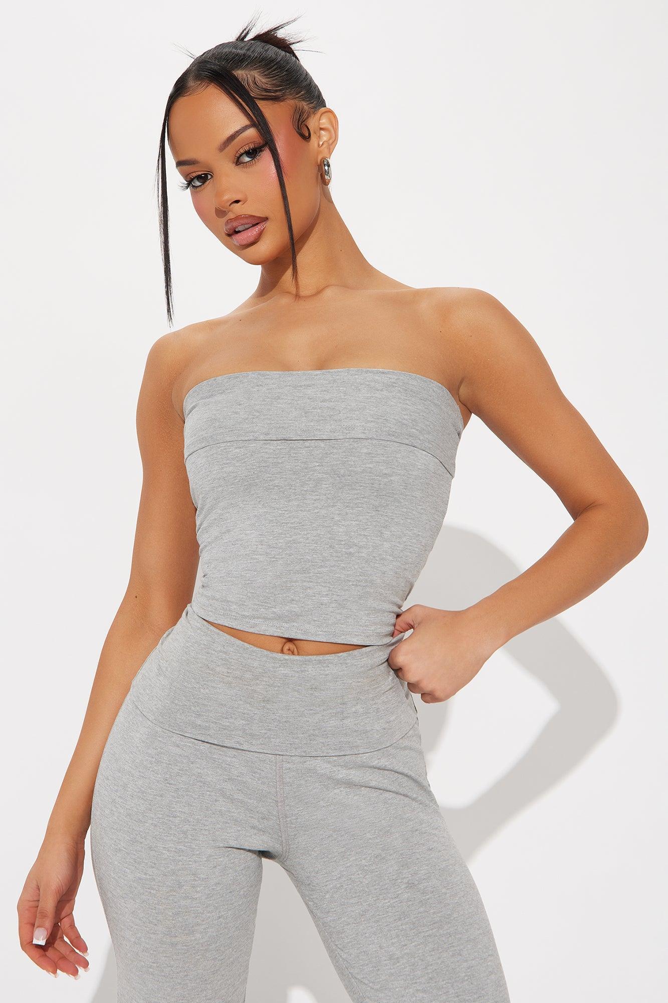 Happy Life Pant Set - Heather Grey Product Image