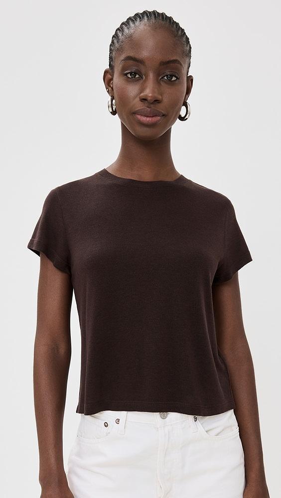 AGOLDE Adine Shrunken Tee | Shopbop Product Image