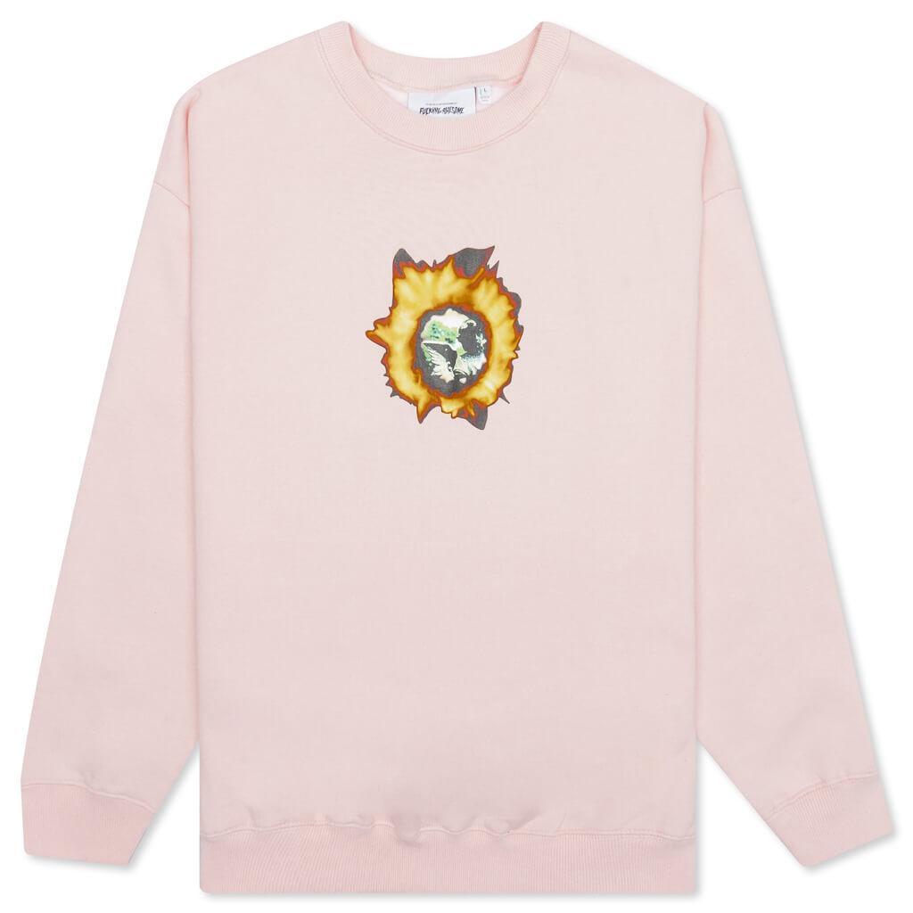 Angel Burn Crewneck - Light Pink Male Product Image